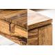 INVICTA stół rozkładany LAGOS 160-240 sheesham - lite drewno palisander