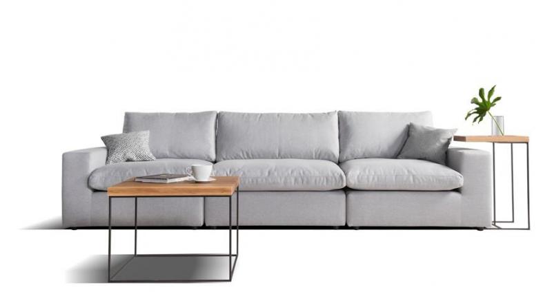 CUBE komfortowa sofa 3 osobowa. 