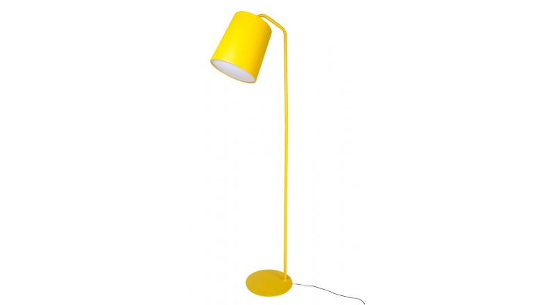 Lampa podłogowa FLAMING żółta